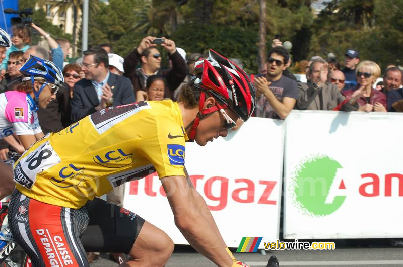 Luis Leon Sanchez (Caisse d'Epargne) net na het vertrek