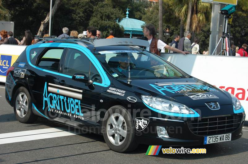 De auto van Agritubel