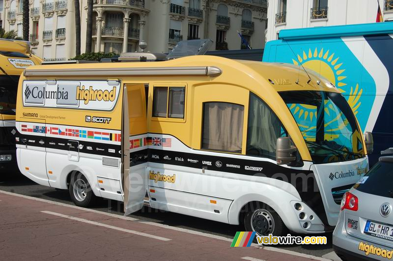 De camper van Columbia Highroad