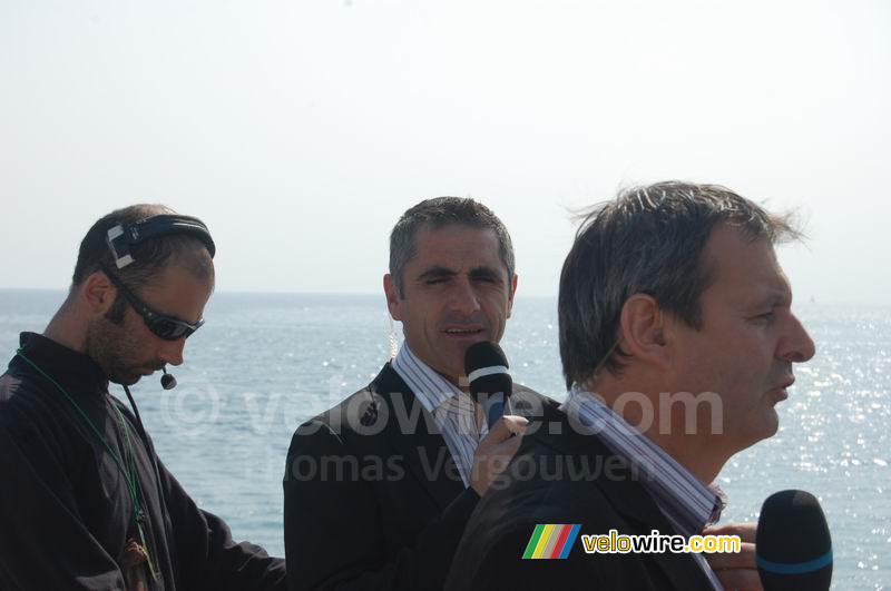 Laurent Jalabert & Thierry Adam (France Télévisions)