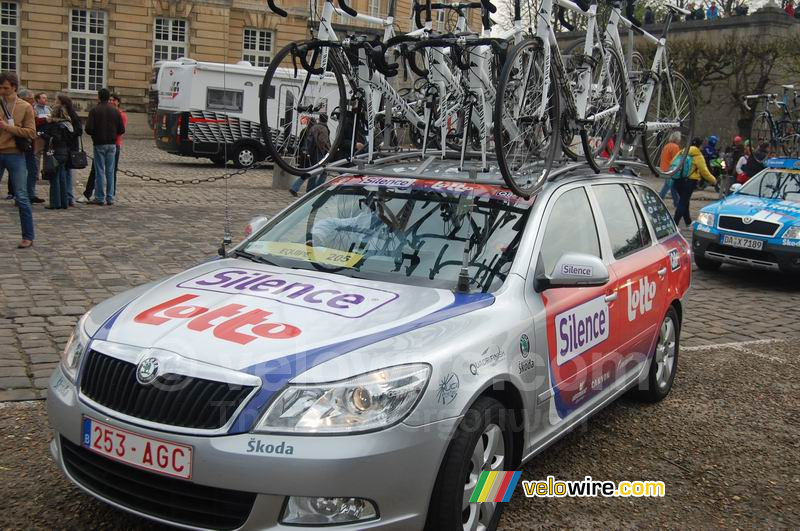 De auto van Silence Lotto