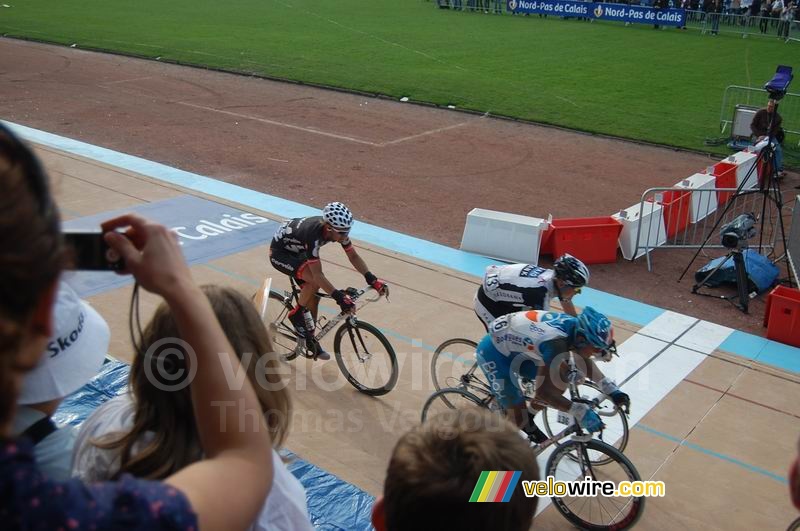 Rony Martias (BBox Bouygues Telecom), Lars Bak (Saxo Bank) & Gabriel Rasch (Cervélo)