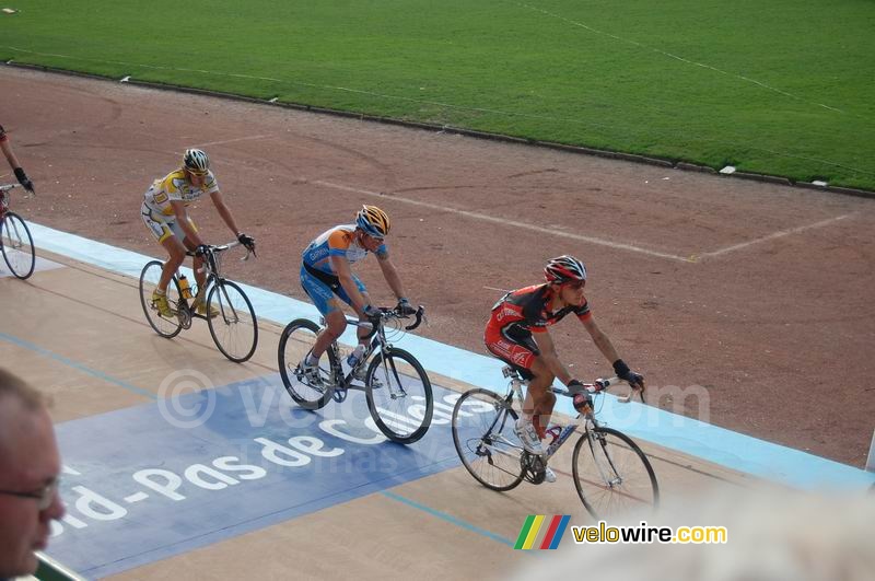 Rui Alberto Faria Da Costa (Caisse d'Epargne), Steven Cozza (Garmin Slipstream) & Edvald Boasson Hagen (Columbia)