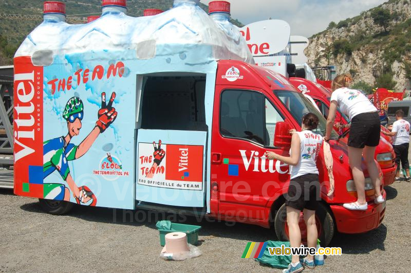 Eén van de waterpakken