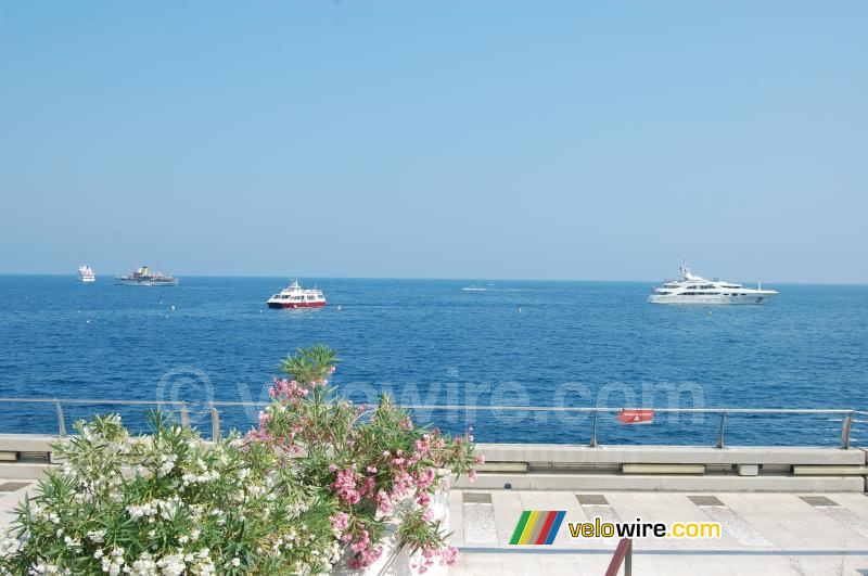 Monaco: uitzicht vanaf het Grimaldi Forum