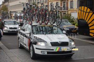 La voiture de l'équipe BMC Racing Team (733x)