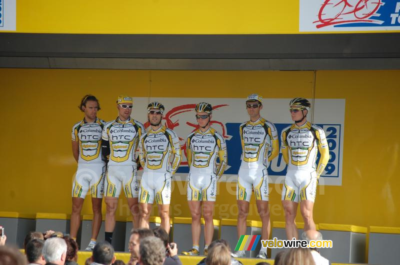 De Columbia-HTC ploeg