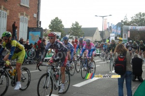 Départ Paris-Tours 2009 (7) - avec le vainqueur Philippe Gilbert (343x)