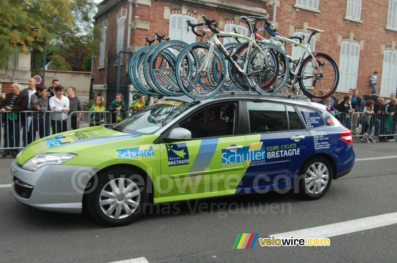 De auto van Bretagne-Schuller