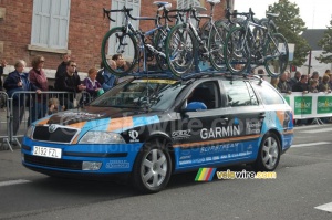 La voiture Garmin-Slipstream (333x)