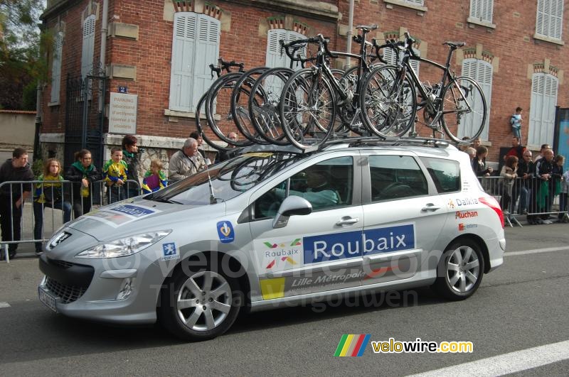 De auto van Roubaix Lille Mtropole