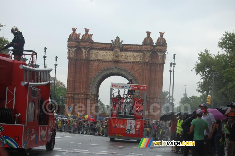 De Arc de Trionf in Barcelona