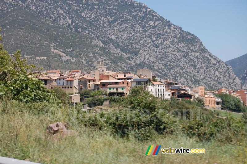 Het dorpje Organyà (?)