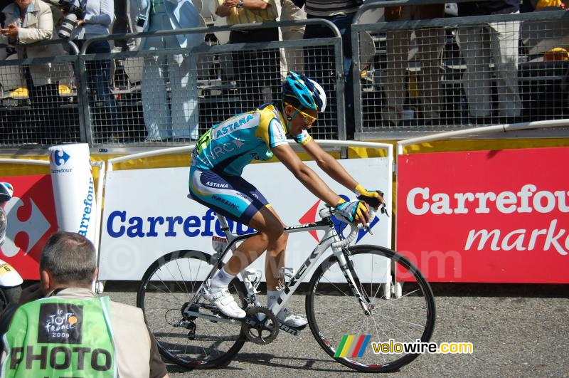 Alberto Contador (Astana) - 9de in Arcalis