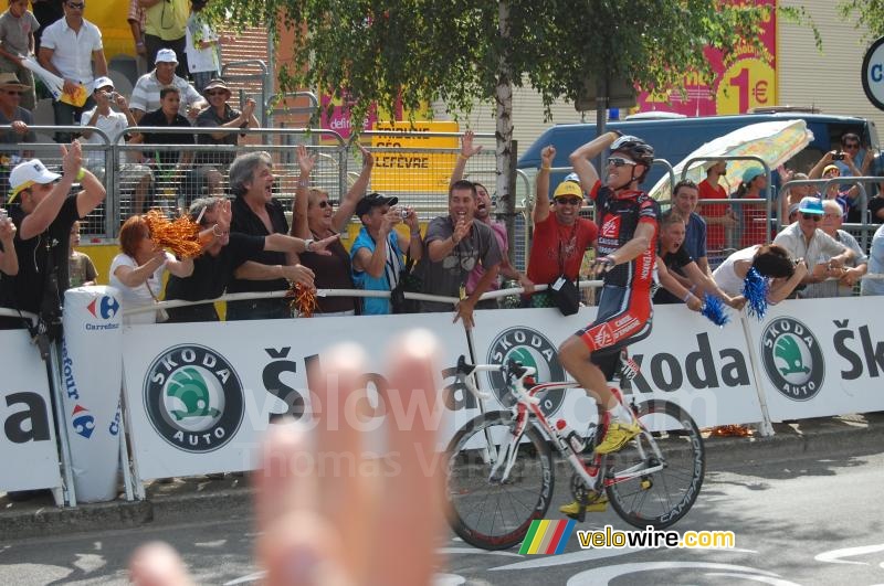 Luis Lon Sanchez (Caisse d'Epargne) wint in Saint-Girons (2)