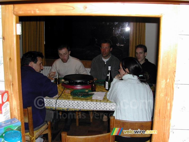 Sébastien, Olivier, Michoux, Thomas & Marie-Laure