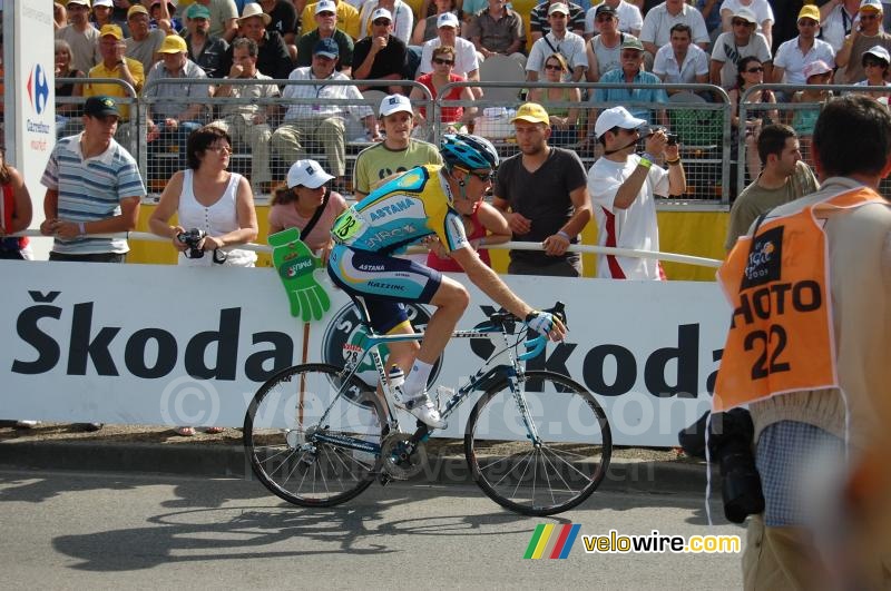 Gregory Rast (Astana) in Saint-Girons