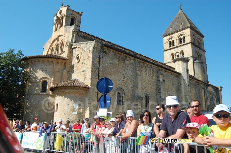 The church in Saint-Gaudens