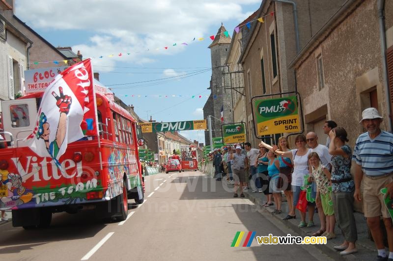 De sprint in Suilly-la-Tour