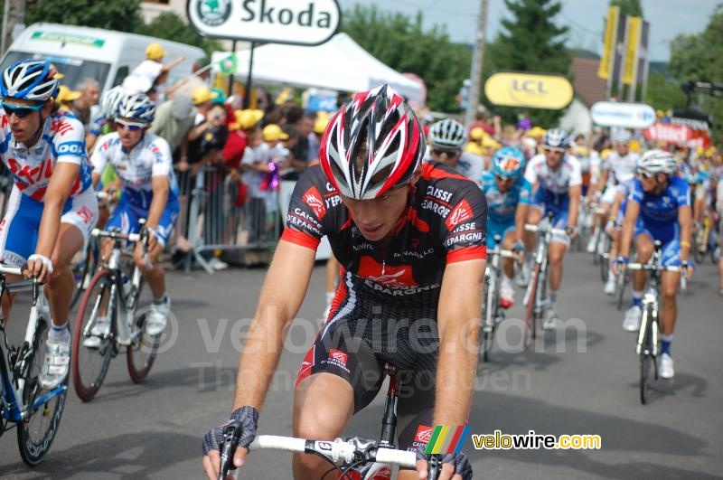 Arnaud Coyot (Caisse d'Epargne) in Saint-Fargeau