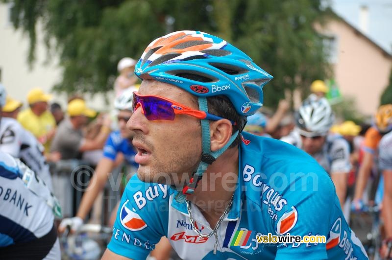 Saïd Haddou (Bbox Bouygues Telecom) in Saint-Fargeau