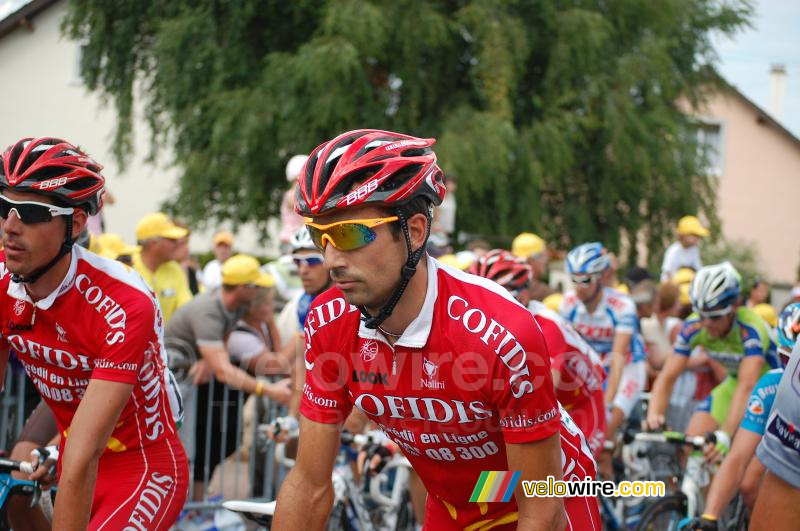 David Moncoutié (Cofidis) in Saint-Fargeau