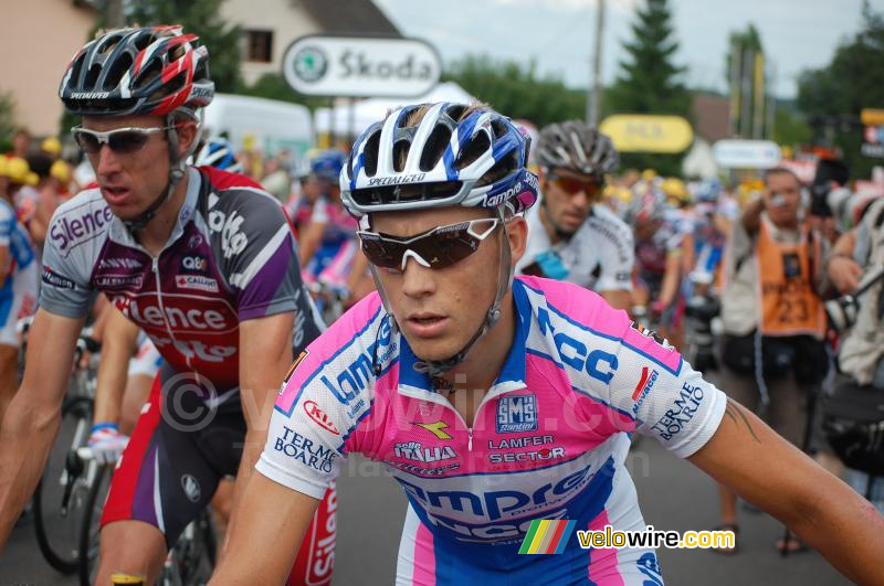 David Loosli (Lampre-NGC) in Saint-Fargeau