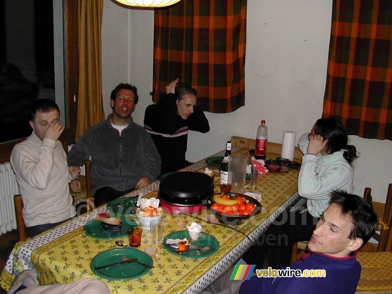 Olivier, Michoux, Thomas, Marie-Laure & Sbastien