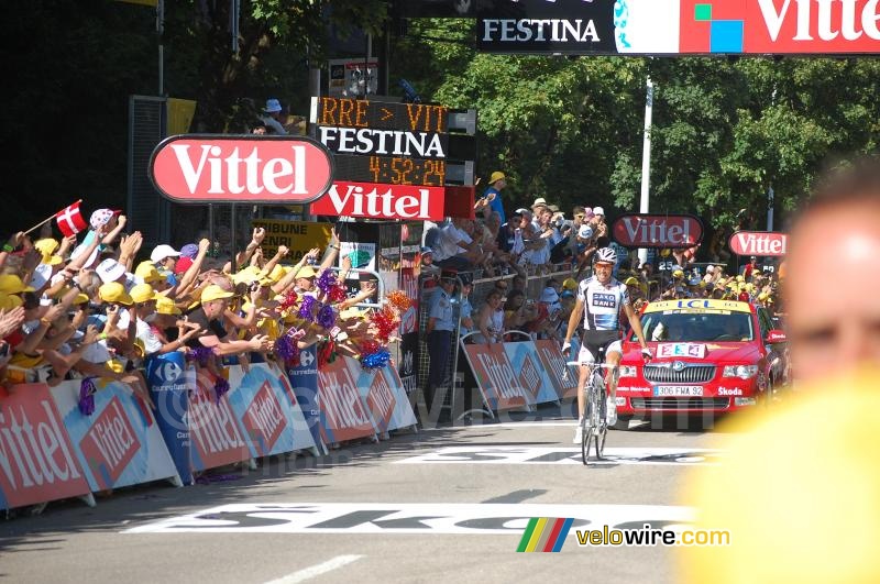 Nicki Sorensen (Saxo Bank), winnaar in Vittel