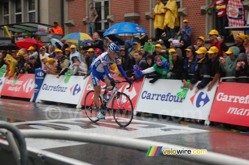 Sylvain Chavanel (Quick Step) in Colmar