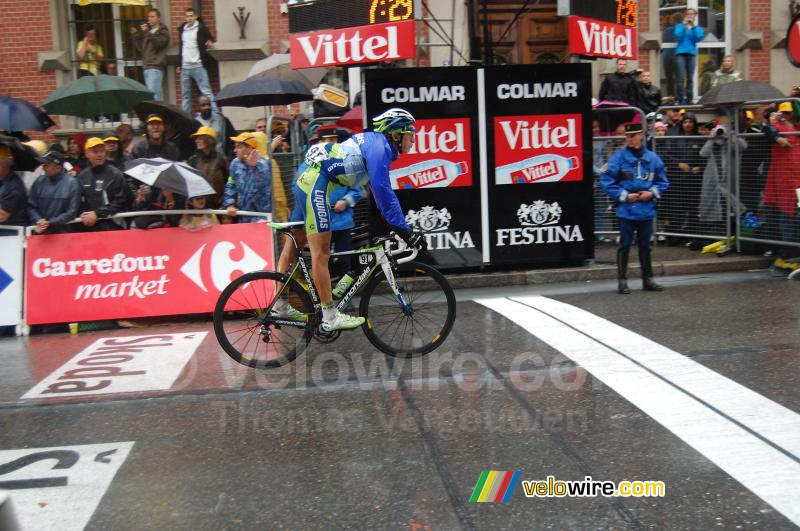 Franco Pellizotti (Liquigas) in Colmar