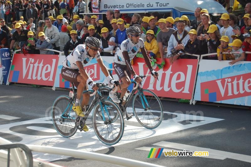 Cyril Dessel & Jos Luis Arrieta (AG2R La Mondiale)