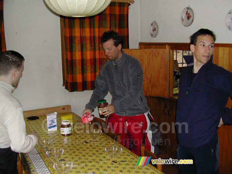 Olivier, Michoux & Sébastien