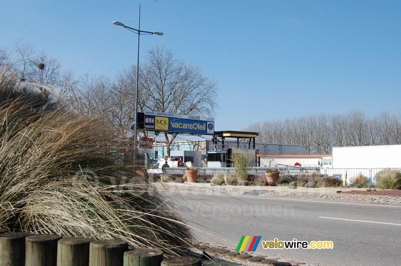 De finish op de Boulevard de Beaublanc in Limoges