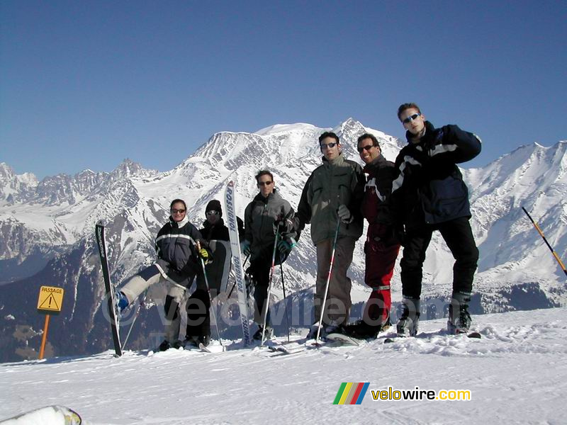 Marie-Laure, Olivier, Sébastien, Bernard, Michoux & Thomas