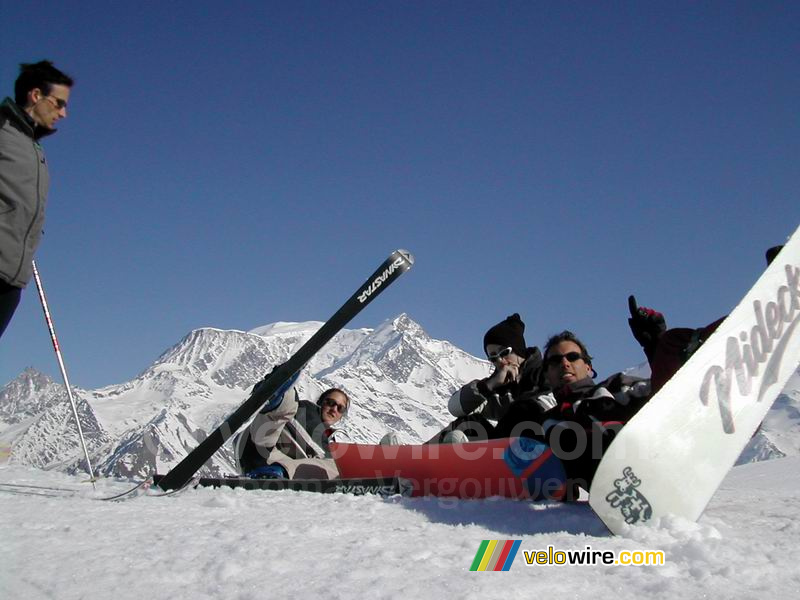 Sébastien, Marie-Laure, Olivier & Michoux
