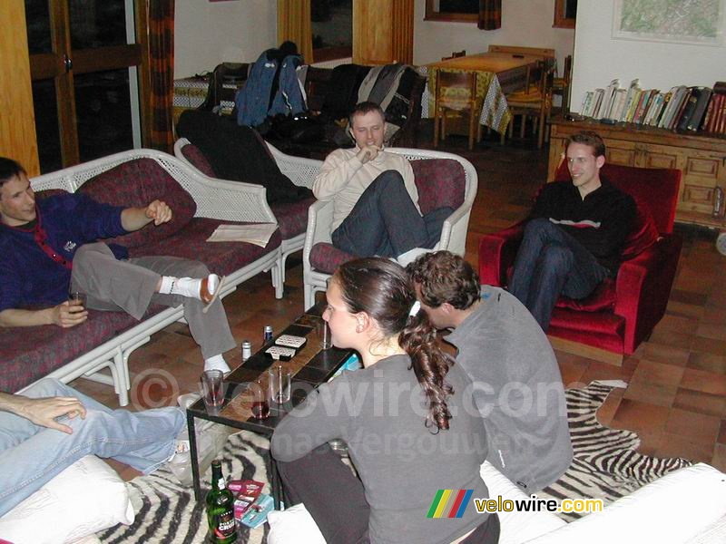 Sébastien, Olivier, Thom@s, Michoux & Marie-Laure