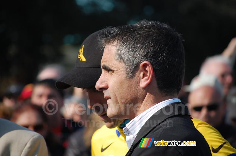 Laurent Jalabert & Alberto Contador (Astana)