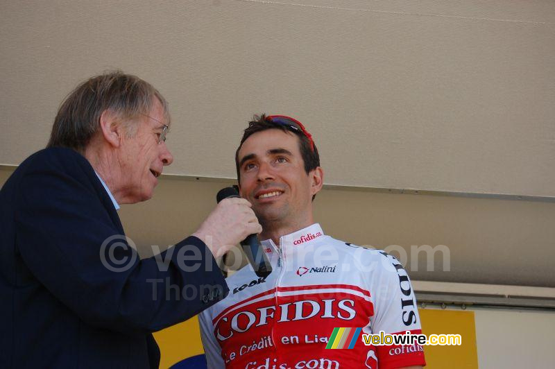 Daniel Mangeas interviewt David Moncoutié (Cofidis)