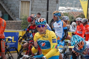 Pierrick Fédrigo (Bbox Bouygues Telecom) in the yellow jersey (3) (1022x)