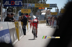 Florian Stalder (BMC Racing Team) at the finish (834x)