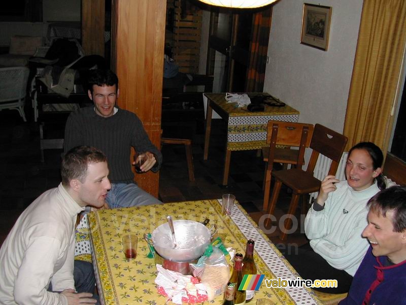 Olivier, Bernard, Marie-Laure, Sébastien