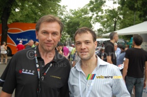 Johan Bruyneel (Team Radioshack) & Jérôme (767x)