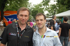 Johan Bruyneel (Team Radioshack) & Jérôme (623x)