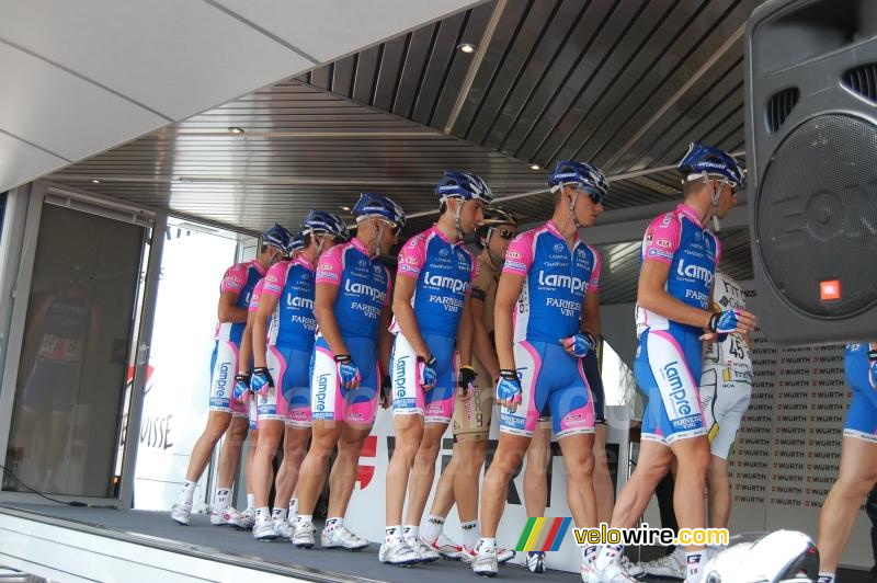 De Lampre-Farnese Vini ploeg