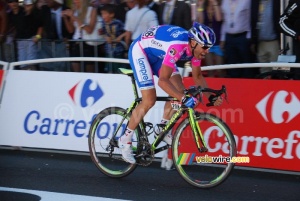 Alessandro Petacchi (Lampre-Farnese Vini) remporte l'étape à Bruxelles (502x)