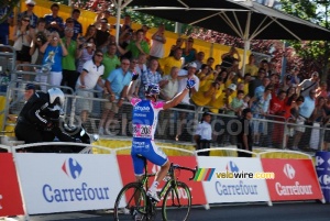 Alessandro Petacchi (Lampre-Farnese Vini) wins in Brussels (2) (627x)