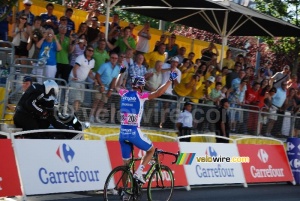 Alessandro Petacchi (Lampre-Farnese Vini) remporte l'étape à Bruxelles (2) (431x)