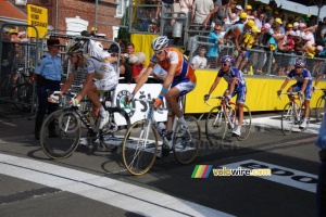 Michael Rogers (HTC-Columbia), Robert Gesink (Rabobank), Joaquin Rodriguez & Eduard Vorganov (Katusha Team) (853x)