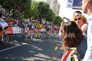 Fabian Cancellara (Team Saxo Bank) en jaune (609x)